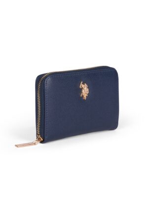 US POLO - PORTAFOGLI JONES BLU misura media